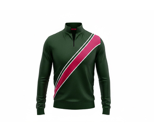 เสื้อแจ็คเก็ตสตรีทแวร์แบบซิปครึ่งตัว แฟชั่นทันสมัย สำหรับผู้ชาย ผู้หญิง และวัยรุ่น ชุดกีฬา แห้งเร็ว เสื้อทีมแบบสวมหัว แห้งเร็ว ซิปครึ่งตัว - Product Image 3