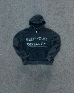 Sudadera con capucha de gran tamaño unisex para hombre, 100% algodón, con estampado de letras personalizadas, estampado de pantalla Vintage de alta calidad - Product Image 3