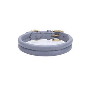Saman Exports propose un collier de chien en cuir fait main de qualité supérieure Fournisseur supérieur Fabricant toutes tailles disponibles Rivet solide - Product Image 4