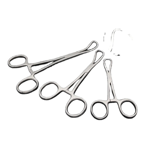 Pinces à serviettes de précision Backhaus pour procédures de drapage chirurgical, pinces en acier inoxydable de haute qualité pour les soins de santé professionnels - Product Image 2