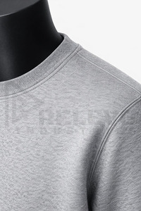 Sudadera Extra Grande Personalizada Unisex de Algodón y Felpa, Cuello Redondo, Cálida, Informal, Estilo Urbano, para Pedidos al por Mayor - Product Image 4