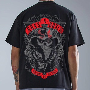T-shirts surdimensionnés personnalisés par le fabricant, 100% coton, t-shirt graphique hip-hop pour hommes, impression numérique DTG - Product Image 1