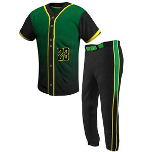 Nuevo Uniforme de Béisbol Unisex de la Mejor Calidad, Transpirable, 100% Poliéster, Estampado, Colores Personalizados, Manga Corta, Buena Calidad - Product Image 5