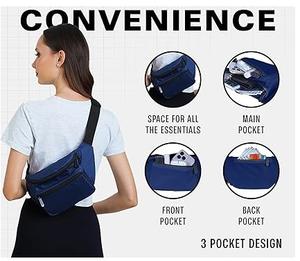 Riñonera Personalizada para Hombre y Mujer, Diseño Personalizado, Riñonera Impermeable al por Mayor, Riñoneras al por Mayor LOW MOW para Viajes - Product Image 2