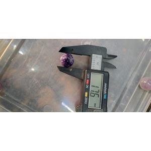 Boules d'améthyste naturelle de petite taille 15-20mm, polies et sculptées, pierres de guérison, style amour, pierres précieuses pour décoration de bureau et de maison - Product Image 6