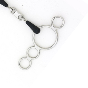 Bocado de Acero Inoxidable de 12.5cm para Caballo, Boquilla Articulada, Cómodo para Montar a Caballo, Accesorios Ecuestres, Bocados para Caballos, Logotipo Personalizado - Product Image 3