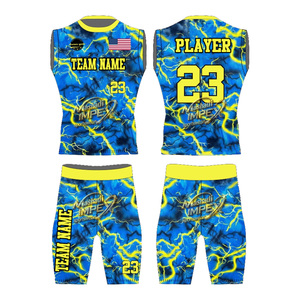 Vêtements d'équipe personnalisés en gros 7 contre 7, uniformes réversibles pour jeunes, ensembles 7v7, offre spéciale, comprenant des maillots, des shorts, des t-shirts, des sacs - Product Image 2