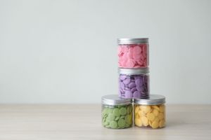 Precio al por mayor Fabricación OEM/ODM Chocolate Compuesto HALAL Botones de Chocolate de Arándanos Galletas de Cacao Proveedor Exportador - Product Image 5