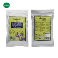 Henna en Polvo Natural Indigo de Venta Caliente, Semipermanente, Sin Amoníaco, Grado Premium, Azul Negro Intenso, Cubre Canas, a Granel