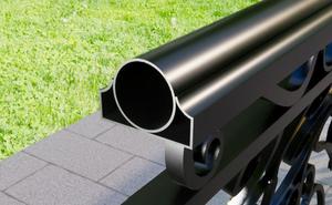 Premium Modern Wrought Iron Balcony Railing Custom Fabrication Durable Rust Resistant <b>Adjustable</b> for Balcony Stair & Outdoor Use - Product Image 5