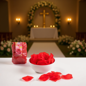 Petits pétales de rose pour décorations de mariage, pétales élégants, produit Pq - Product Image 2