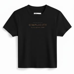 Camiseta Básica de Verano para Mujer, de Alta Calidad, Casual, de Manga Corta, Estampada, Ajustada, Transpirable, de Secado Rápido, Estilo Crop - Product Image 4