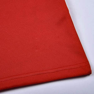 Ensemble de maillots de football rouge et bleu pour hommes, col en V, manches courtes, imprimé géométrique sublimé, évacuation de l'humidité, coupe athlétique 2027 - Product Image 4