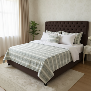 Imperial Premium 4-Piece <b>Bed</b> <b>Sheet</b> Set 90x100 Inch <b>Queen</b> Cotton Blend Fitted & Flat <b>Bed</b> <b>Sheets</b> for Home or Hotel - Product Image 3