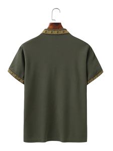 Chemise pour homme, coupe classique, tricotée unie, séchage rapide, manches courtes - Product Image 4