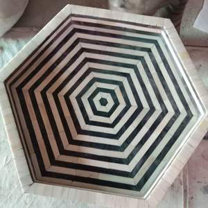 Bandeja de resina de diseño de alta calidad, bandeja de MDF, bandeja decorativa, bandeja para servir para cocina y eventos a un precio mayorista muy bajo. - Product Image 6