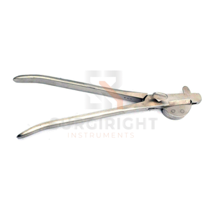 Émasculateur blanc en acier inoxydable de taille personnalisée, instrument de castration vétérinaire pour grands animaux, instrument chirurgical certifié CE - Product Image 1
