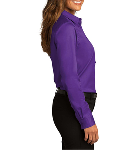 Blusa Casual de Verano para Mujer con Logotipo Personalizado, Cuello Redondo, Encaje de Ganchillo, Botones, Manga Corta, 100% Algodón Transpirable - Product Image 2