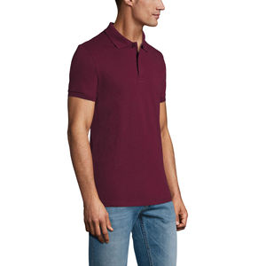 Polo personnalisé pour homme, 100% coton, t-shirt polo avec logo personnalisé imprimé, manches courtes, mode, 100% coton, polos pour homme en grande taille - Product Image 1