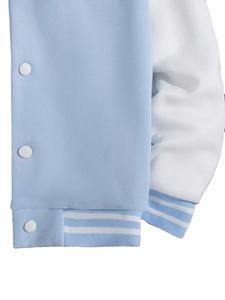 Veste de baseball en tricot d'hiver pour homme de haute qualité avec broderie personnalisée, design Letterman - Product Image 4