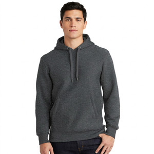 High Quality 100% Cotton <b>Thick</b> Blank Plain Heavyweight Oversized Hoodies Unisex Custom Logo Plus Size Men's Hoodies - Product Image 6