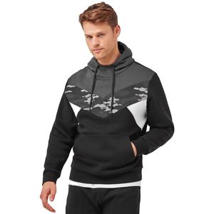 เสื้อมีฮู้ดผ้าขนแกะโพลีเอสเตอร์แบบสวมหัวสำหรับผู้ชาย35% ผ้าฝ้าย65% ดีไซน์ใหม่2025 - Product Image 1