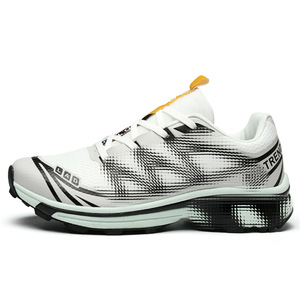 Chaussures de course basses pour hommes, légères, confortables, amortissantes, avec semelle creuse et empeigne en mesh respirant, idéales pour l'extérieur. - Product Image 5