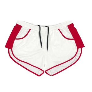 New Arrival <b>Men's</b> Sporty Athletic <b>Running</b> <b>Shorts</b> 100% Polyester Mesh Solid Hot Side Back Pockets Customizable & Eco-Friendly - Product Image 1