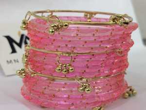 Boîte de bracelets en verre à motifs personnalisés, couleur sur mesure, ensemble de bracelets tendance pour femmes, idéal pour toutes les occasions, artisanat en résine, vente chaude - Product Image 6