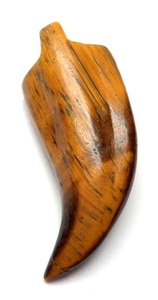 Calidad superior 100% forma genuina Diente de Tiburón forma elegante suelta preciosa piedra preciosa de ojo de tigre mejor para colgantes y fabricación de joyas - Product Image 2