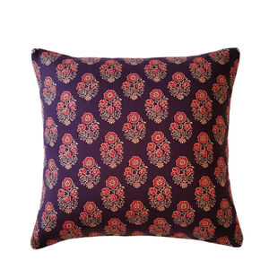 Funda de cojín estampada a mano, de algodón, decorativa para el hogar, fundas de almohada artísticas - Product Image 1