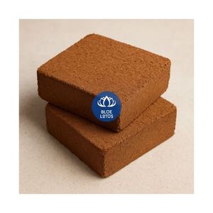 Bloc de fibre de coco très vendu pour jardinières d'intérieur et d'extérieur, 100% naturel, pur, sûr, biologique, kit de rétention d'humidité du sol - Product Image 1