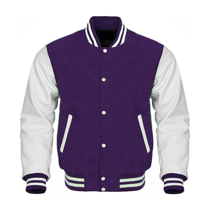 Veste universitaire unisexe Avirex 2025 en cuir véritable et laine de qualité supérieure, légère, vente en gros d'usine, meilleur prix - Product Image 1