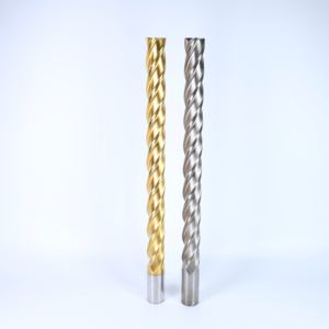 أداة طحن CNC أحادية القطعة 1/2 و10 مم من الكربيد، أداة طحن نهائية 16 مم للتشغيل الآلي، أداة طحن نهائية قطرها 1.8 مم، أداة طحن نهائية بصلابة 60 HRC - Product Image 1