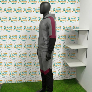 Nueva Llegada: Conjuntos Deportivos de Dos Piezas para Hombre, Casuales, de Color Sólido, Transpirables, Ligeros, 100% Algodón, Precio al por Mayor para Invierno - Product Image 4