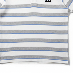 Polo pour homme en coton piqué respirant, anti-boulochage, à manches courtes, personnalisable avec étiquette, vente en gros pour cadeau promotionnel - Product Image 2