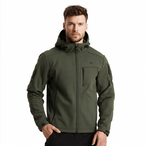<b>Men's</b> Softshell Lightweight Windbreaker <b>Jacket</b> Waterproof Zipper <b>Jacket</b> <b>Men</b> Rain Hiking <b>Soft</b> <b>Shell</b> <b>Jackets</b> <b>Men</b> - Product Image 3