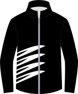Unisex Sporty Full <b>Zip</b> <b>Hooded</b> Track Jacket Black Purple White Color Blocking Breathable Quick Dry Lightweight Polyester Summer - Product Image 2
