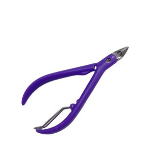 QORVEX INSTRUMENTS Portable Luxurious High Quality Stainless Steel 10mm Curved Sharp Cuticle Scissors for <b>Nail</b> Care Beauty - Product Image 6