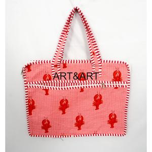 Bolso para Portátil Hecho a Mano, Duradero, Ligero, Moderno, con Estampado Artesanal, Asa Acolchada, Cierre, Gran Capacidad, Textil Informal - Product Image 1