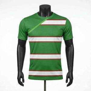 เสื้อยืดผู้ชายแฟชั่นใหม่ ใส่สบาย ทรงปกติ เหมาะสำหรับฤดูร้อน พิมพ์ลายดิจิทัล แห้งเร็ว ผ้าฝ้าย 100% ผลิตจำนวนน้อยได้ - Product Image 1