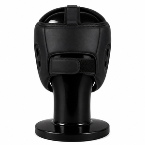 Adjustable Tactical Leather Head Guard with Flip-Up Eye Protector for Children's <b>Ski</b> Sports Accessories - Product Image 3