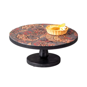 Base para Pastel de Madera ARTISAN CRAFT, Diseño Redondo Ecológico para Exhibición de Pasteles de Bodas y Eventos, Tamaño y Logotipo Personalizables, Herramientas para Pasteles - Product Image 3