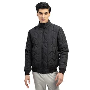 Veste d'hiver pour homme sur mesure de haute qualité, style bomber classique confortable en toile de coton, faible MOQ, vente en gros OEM - Product Image 1