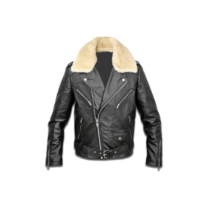 Fall Winter Men <b>Genuine</b> <b>Leather</b> High Street <b>Jacket</b> Best Quality Eco-Friendly Durable - Product Image 5