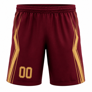Custom Men <b>Soccer</b> Jersey Shorts Set Sublimated V-Neck 100% Polyester Adult Football Uniform Breathable Eco-Friendly Summer - Product Image 3