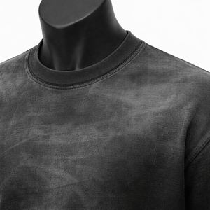 Camiseta Oversize de Algodón de 260 Gramos para Hombre, Estilo Vintage, Lavado Ácido, Estilo Snow, Personalizable para Streetwear - Product Image 6
