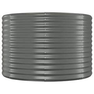 Bac à légumes surélevé en acier gris thermolaqué 39,4 x 39,4 x 26,8 po - Product Image 3