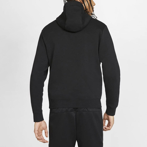 Sudadera con capucha y cremallera para hombre, 100% algodón, forro polar de invierno con cremallera estampada, talla XS, suministro al por mayor, térmica - Product Image 2