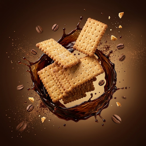 Échantillon gratuit |   Biscuits au café Braka saveur spéciale 210g – Vente en gros directement de l'usine du Vietnam - Product Image 1